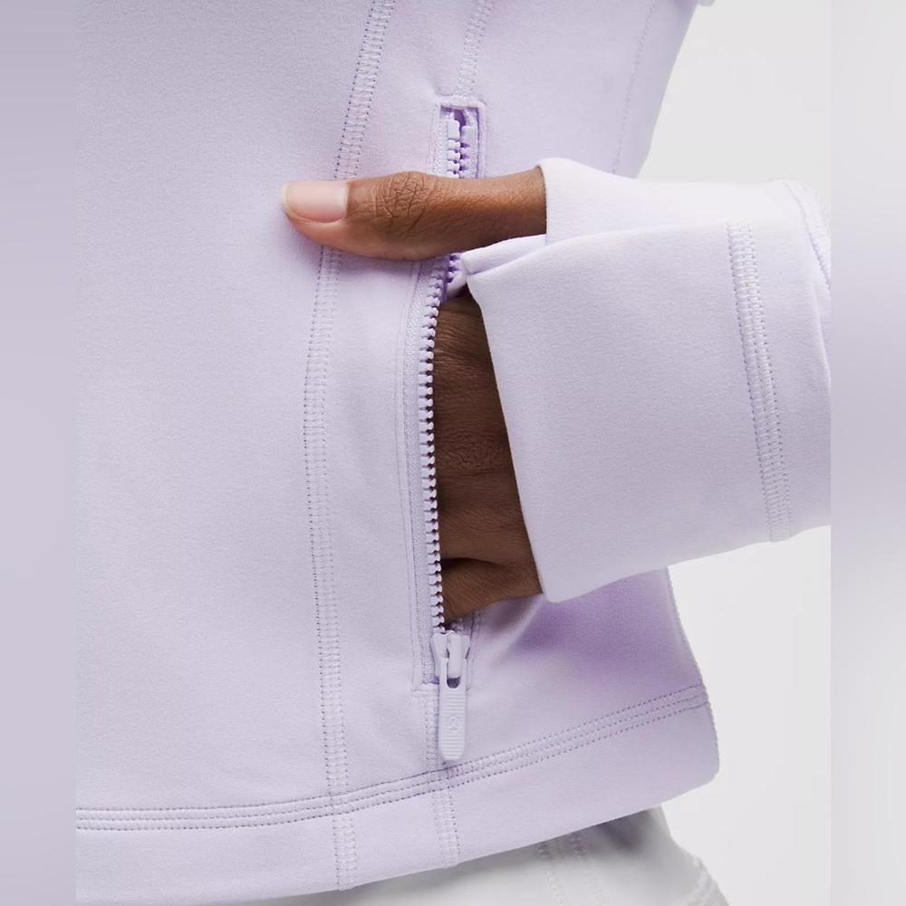 NWT Lululemon 🍋 Cropped Define Jacket Nulu Lavender Frost Size 4 - Picture 5 of 10